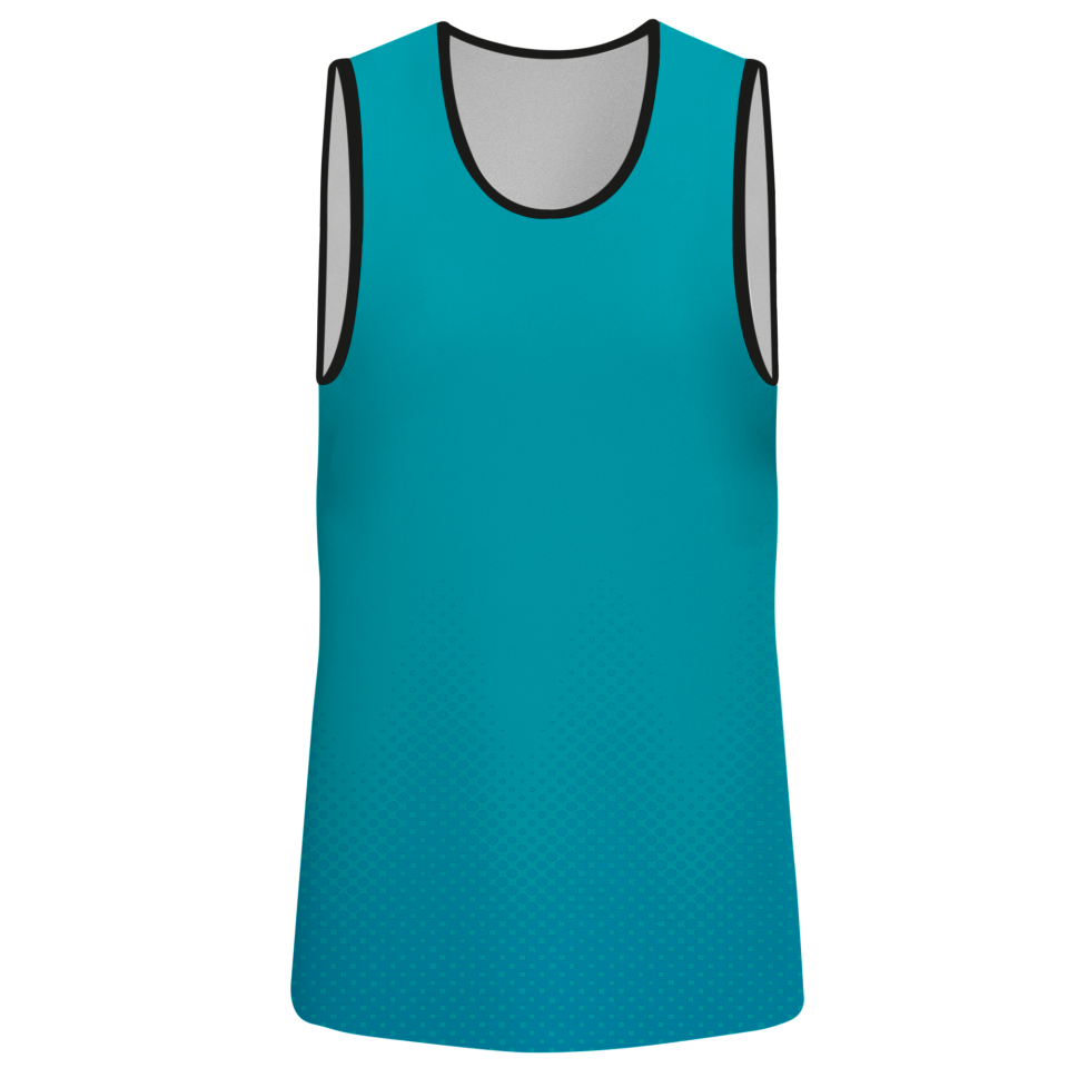 Camiseta voley sin mangas sublimada modelo puntos