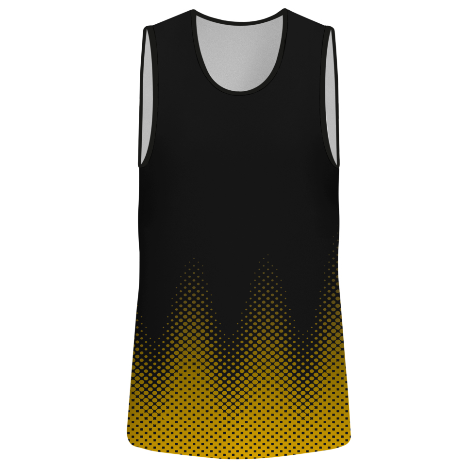 Camiseta voley sin mangas sublimada modelo puntos