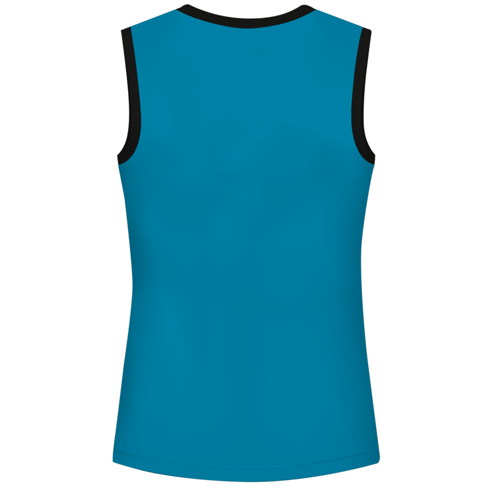 Camiseta voley mujer sin mangas sublimada modelo líneas