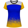 Camiseta voley mujer manga corta sublimada modelo corte
