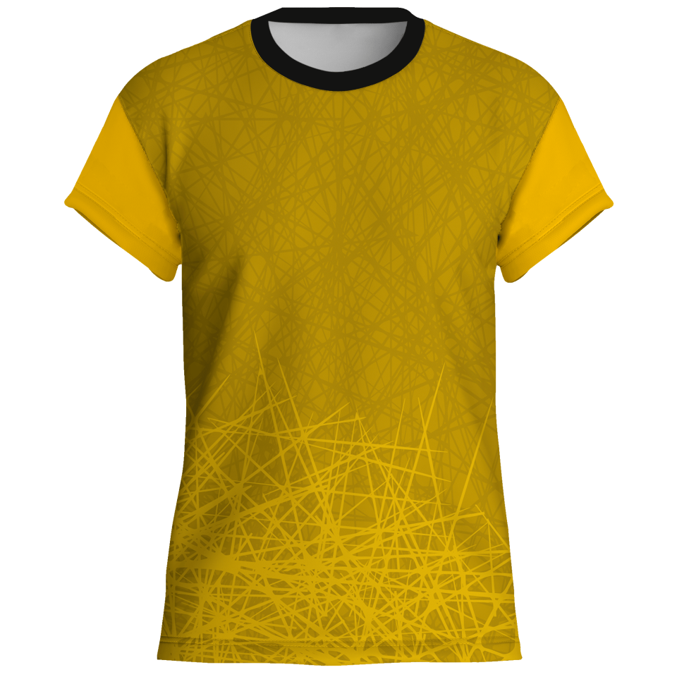 Camiseta voley manga corta sublimada modelo líneas