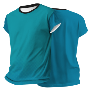 Camiseta voley manga corta sublimada modelo puntos