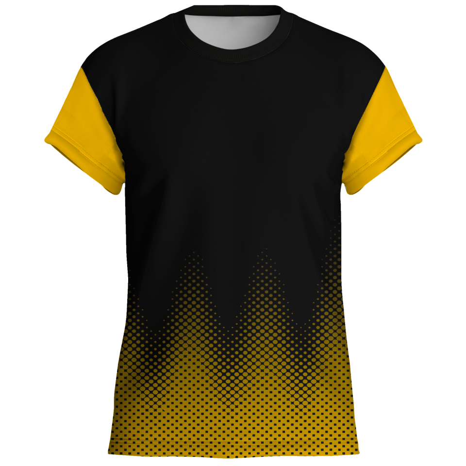 Camiseta voley manga corta sublimada modelo puntos