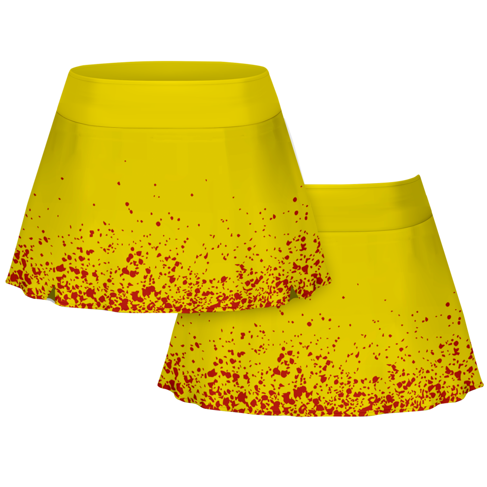 Falda pantalón pádel sublimada modelo corte