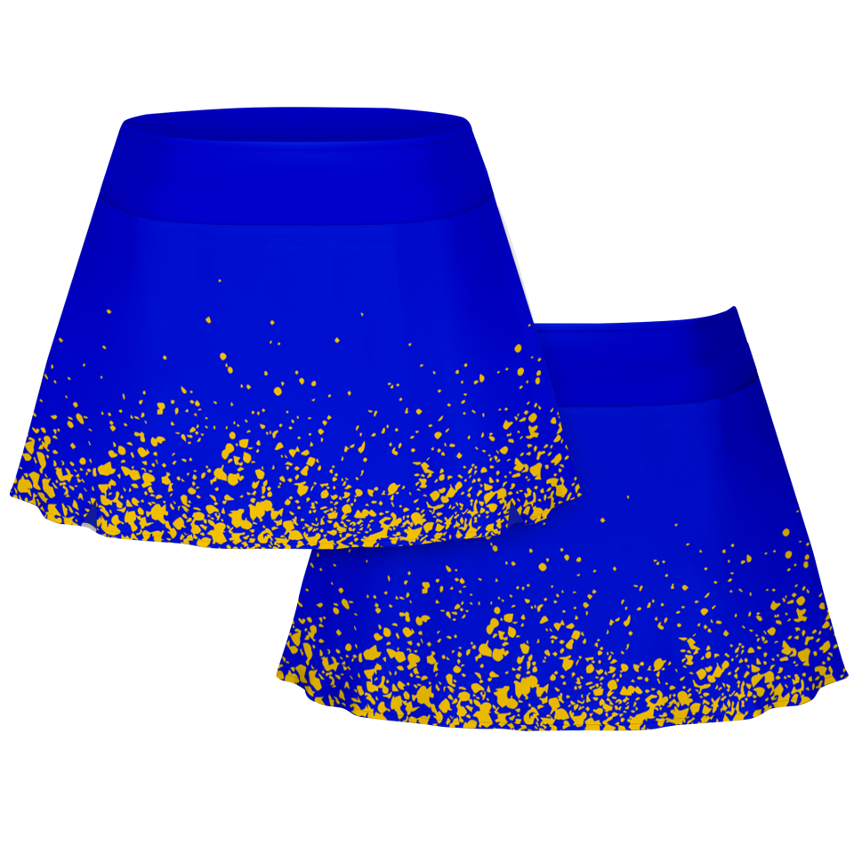 Falda pantalón pádel sublimada modelo corte