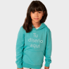 Sudadera niño con capucha de algodón orgánico Stanley/Stella Mini Cruiser personalizada