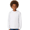 Sudadera blanca niño con capucha de algodón orgánico Stanley/Stella Mini Cruiser personalizada