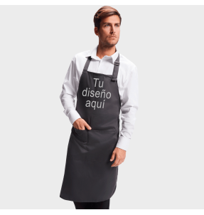 Delantal largo básico personalizado
