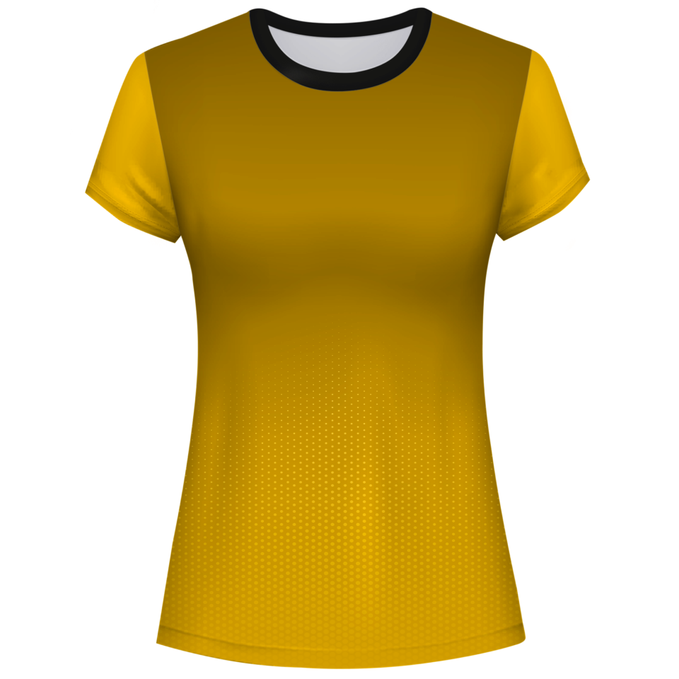Camiseta pádel mujer manga corta sublimada modelo degradado