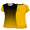 Camiseta pádel mujer manga corta sublimada modelo degradado