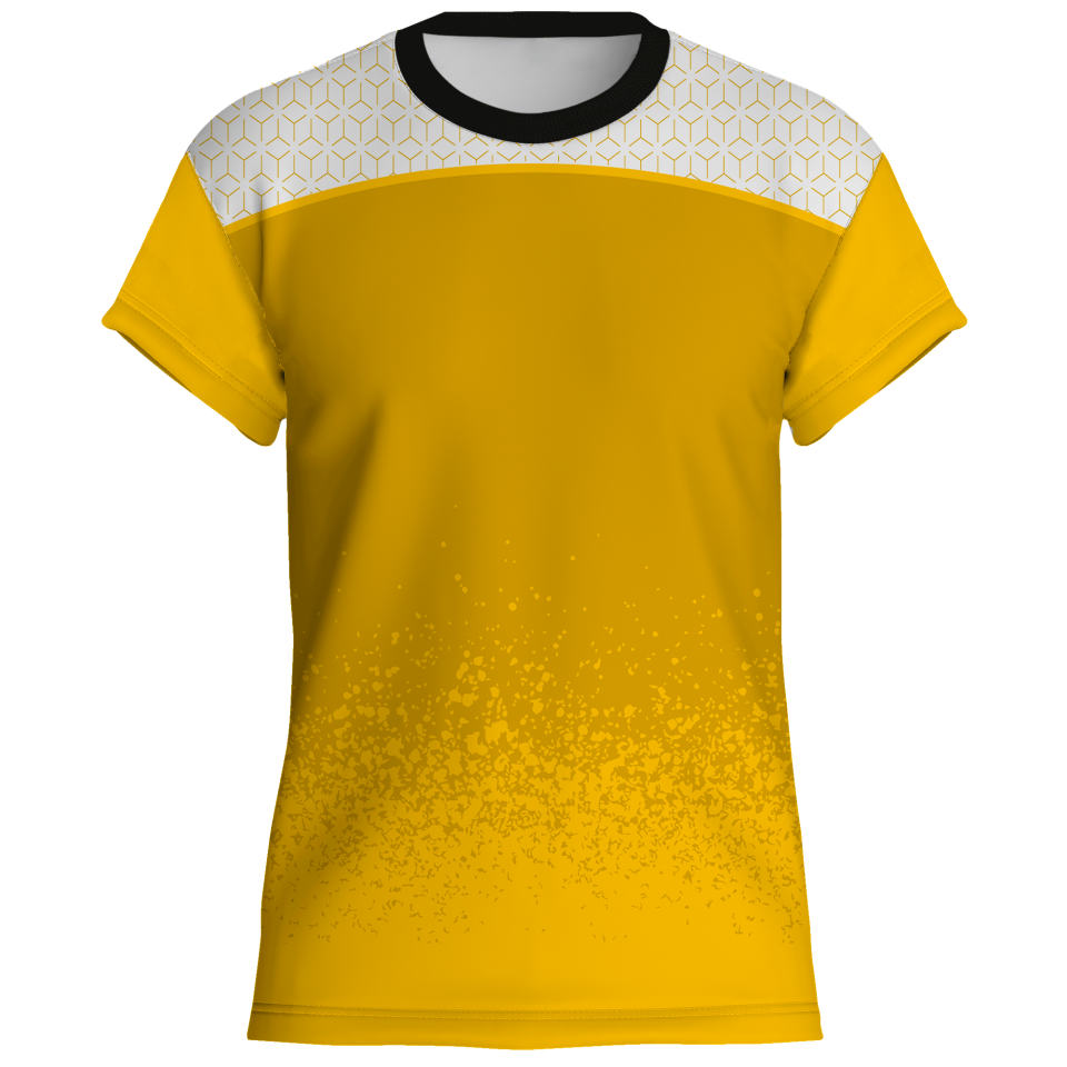 Camiseta pádel manga corta sublimada modelo corte