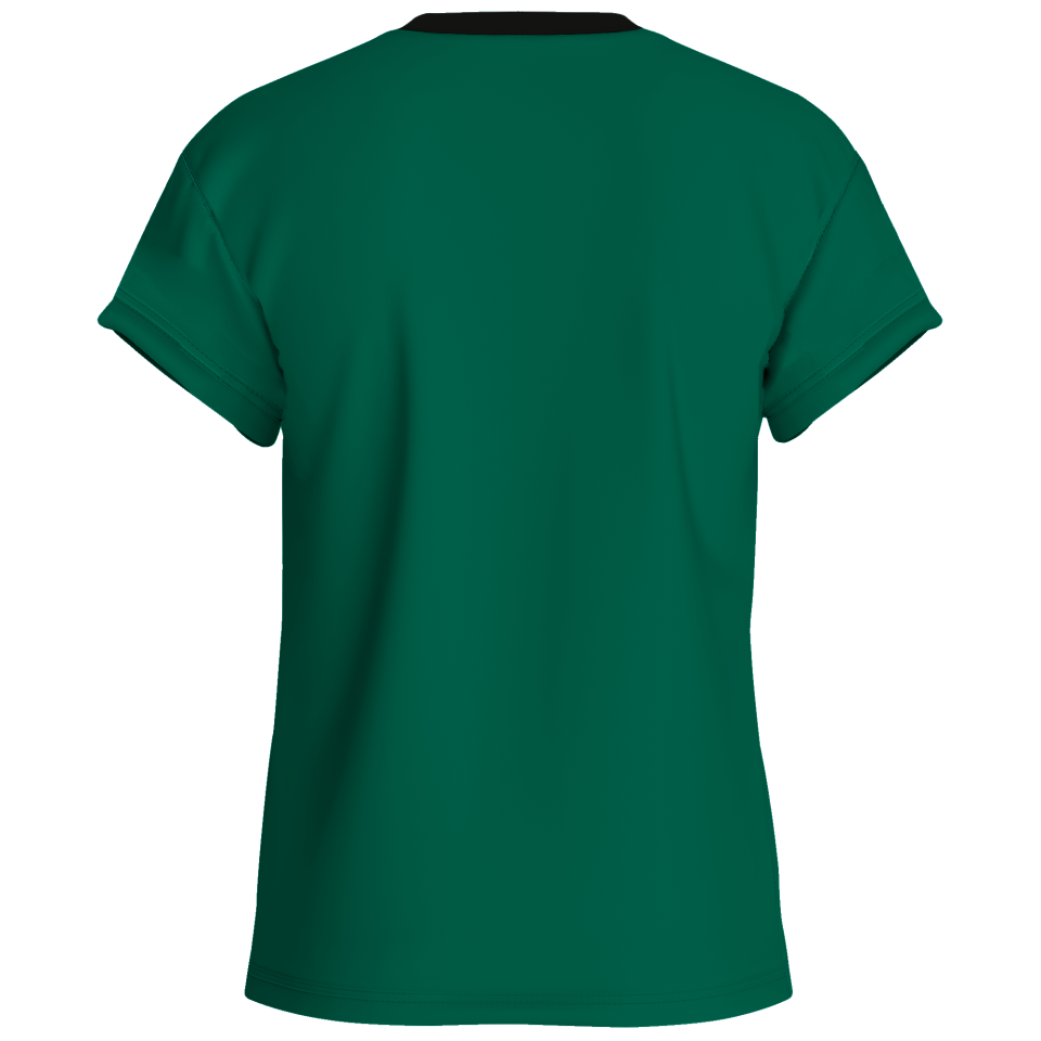 Camiseta pádel manga corta sublimada modelo rayas