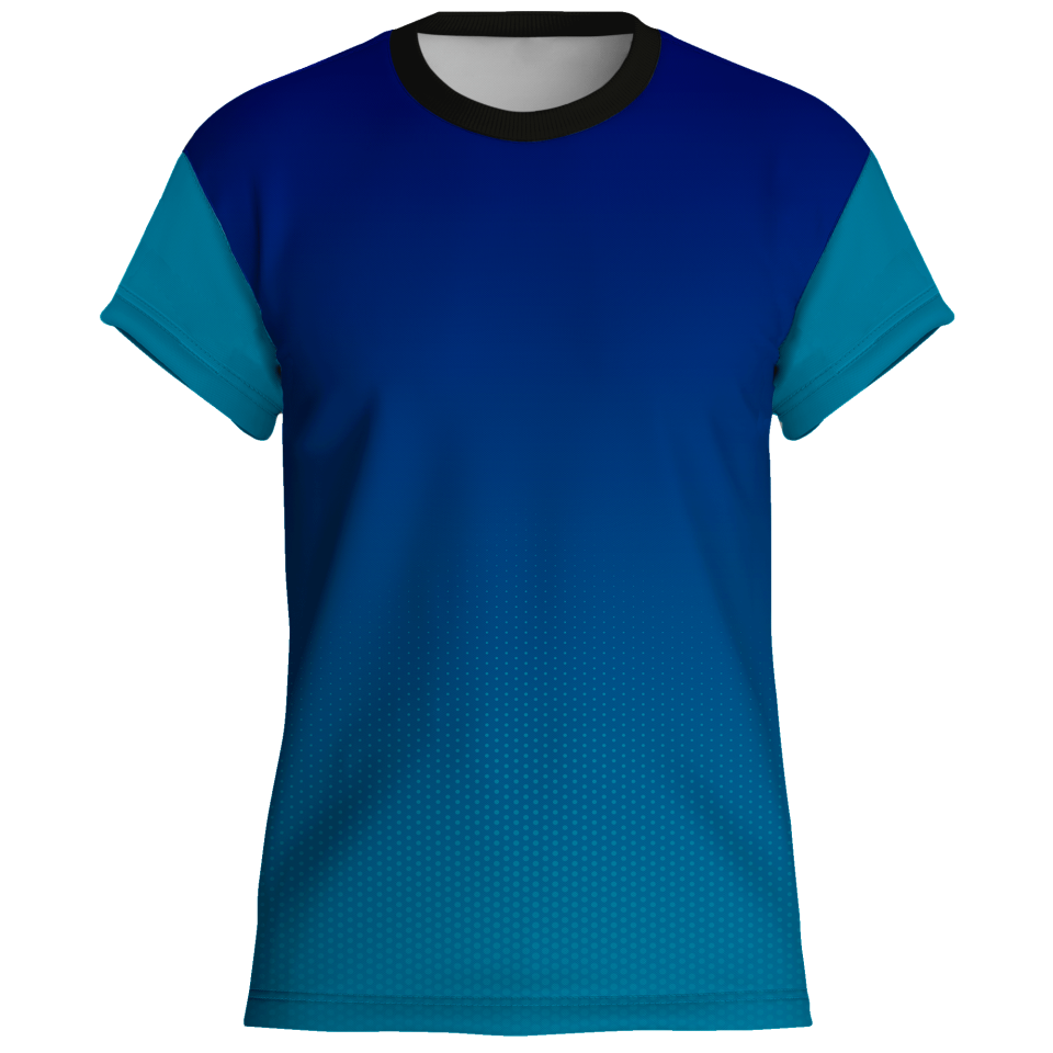 Camiseta pádel manga corta sublimada modelo degradado