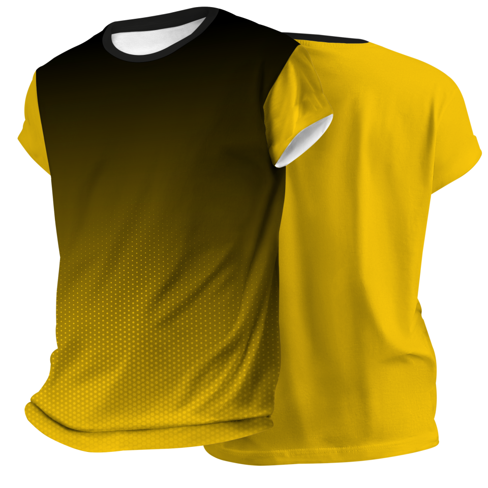 Camiseta pádel manga corta sublimada modelo degradado