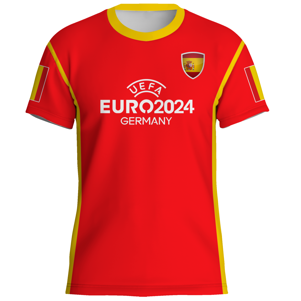 Camiseta Roja Campeones Eurocopa 2024