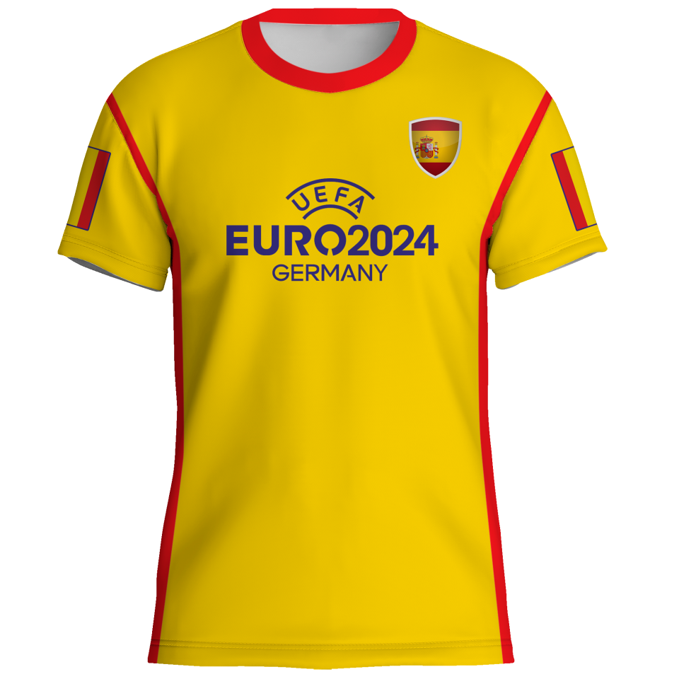 Camiseta Amarilla Campeones Eurocopa 2024
