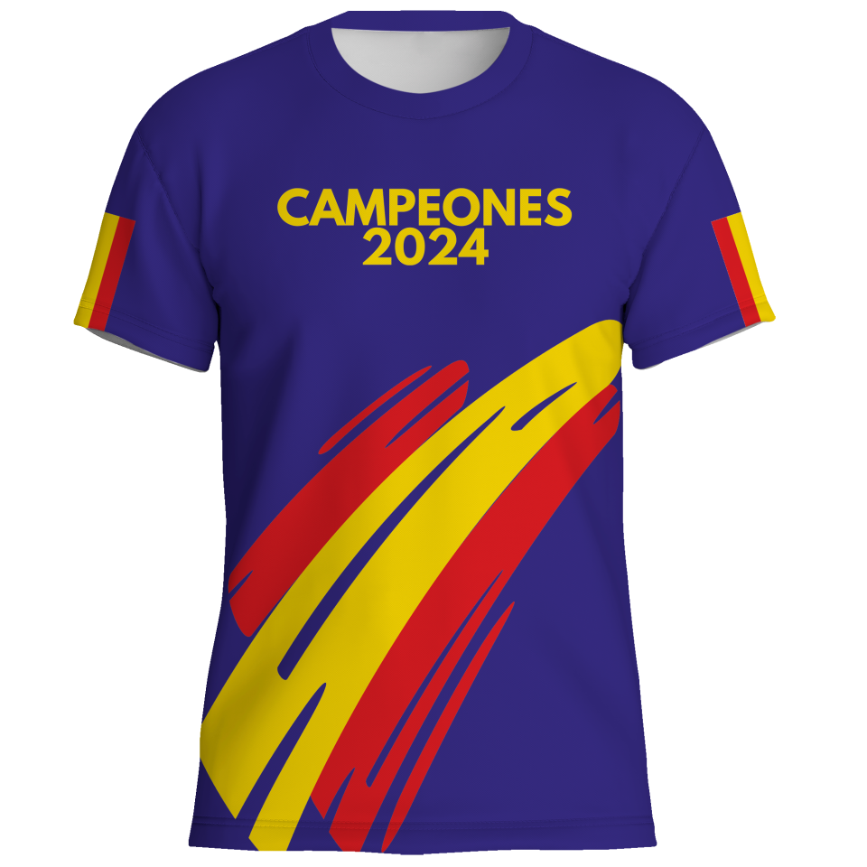 Camiseta Bandera campeones Eurocopa 2024