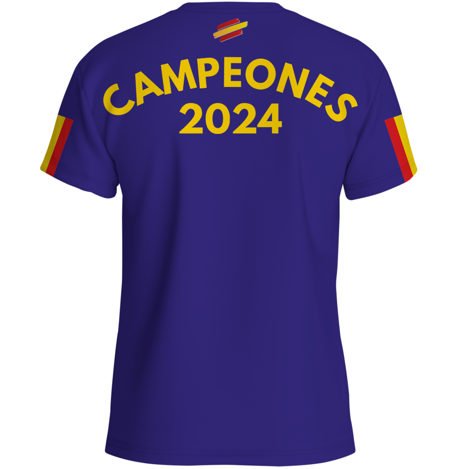 Camiseta Bandera campeones Eurocopa 2024