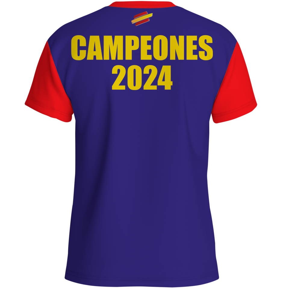 Camiseta Bandera Campeones de la Eurocopa 2024