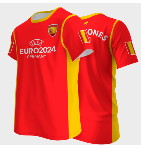 Camiseta Roja Campeones Eurocopa 2024