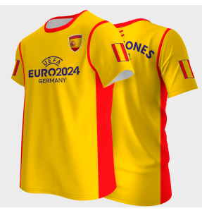 Camiseta Amarilla Campeones Eurocopa 2024