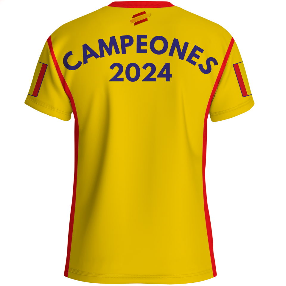 Camiseta Amarilla Campeones Eurocopa 2024