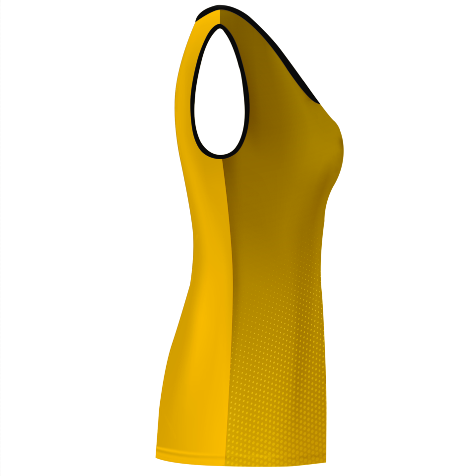 Camiseta voley mujer sin mangas sublimada modelo degradado