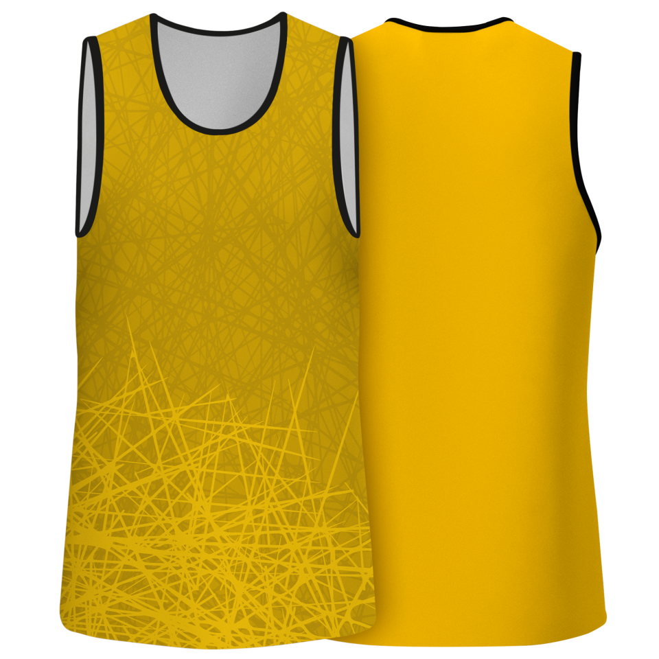 Camiseta voley sin mangas sublimada modelo líneas