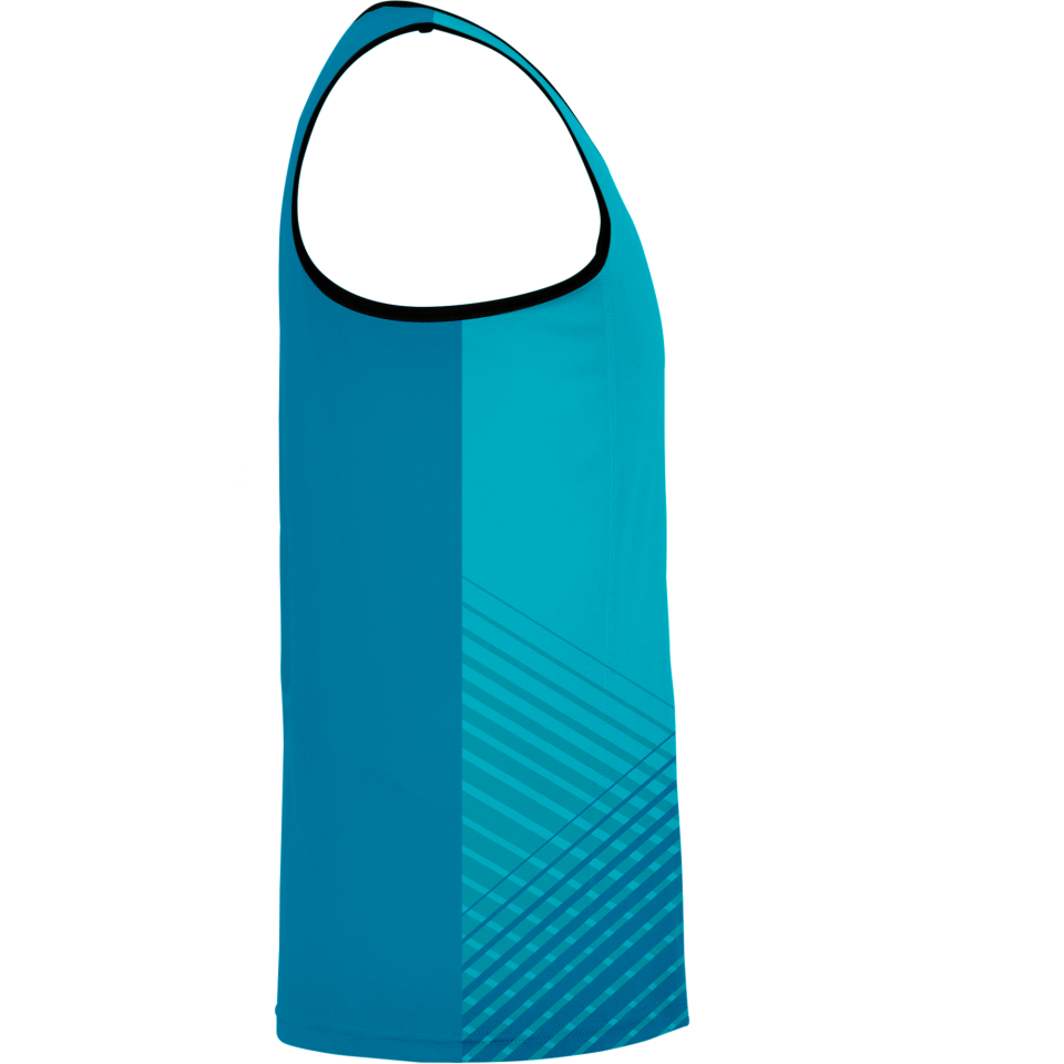 Camiseta voley sin mangas sublimada modelo rayas