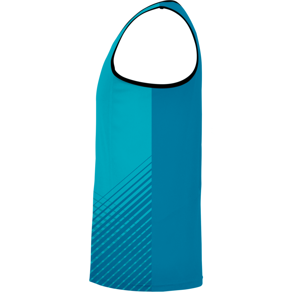 Camiseta voley sin mangas sublimada modelo rayas