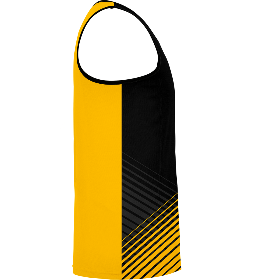 Camiseta voley sin mangas sublimada modelo rayas