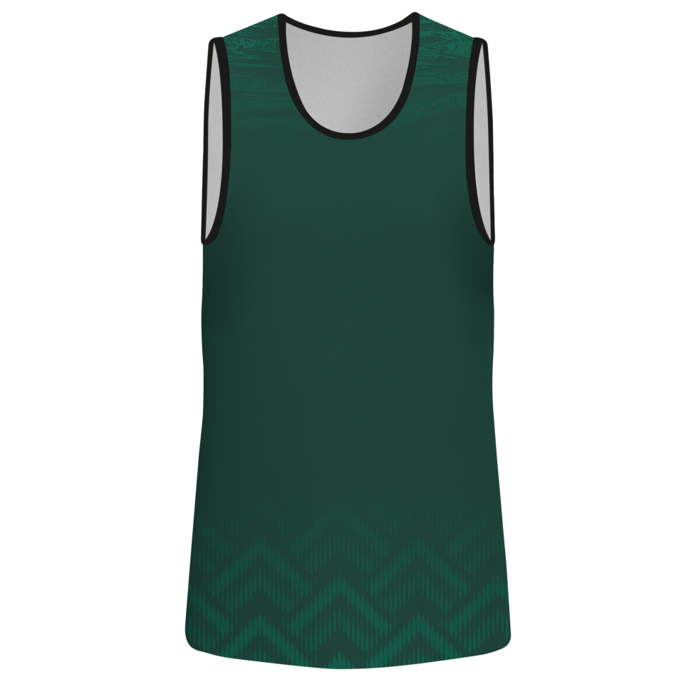 Camiseta voley sin mangas sublimada modelo geométrico