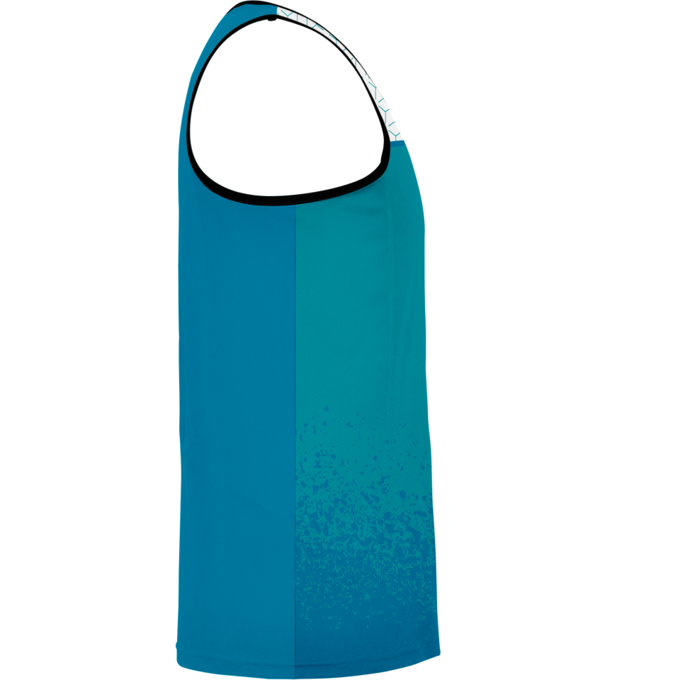 Camiseta voley sin mangas sublimada modelo corte