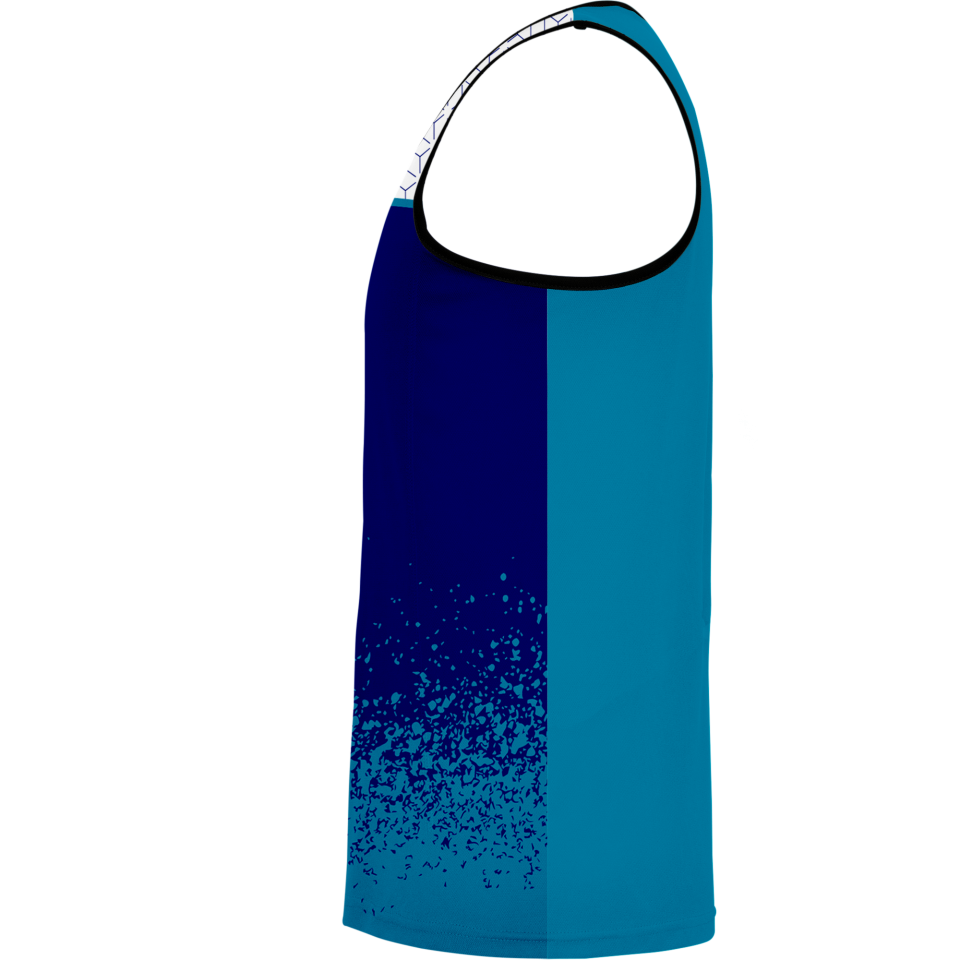 Camiseta voley sin mangas sublimada modelo corte