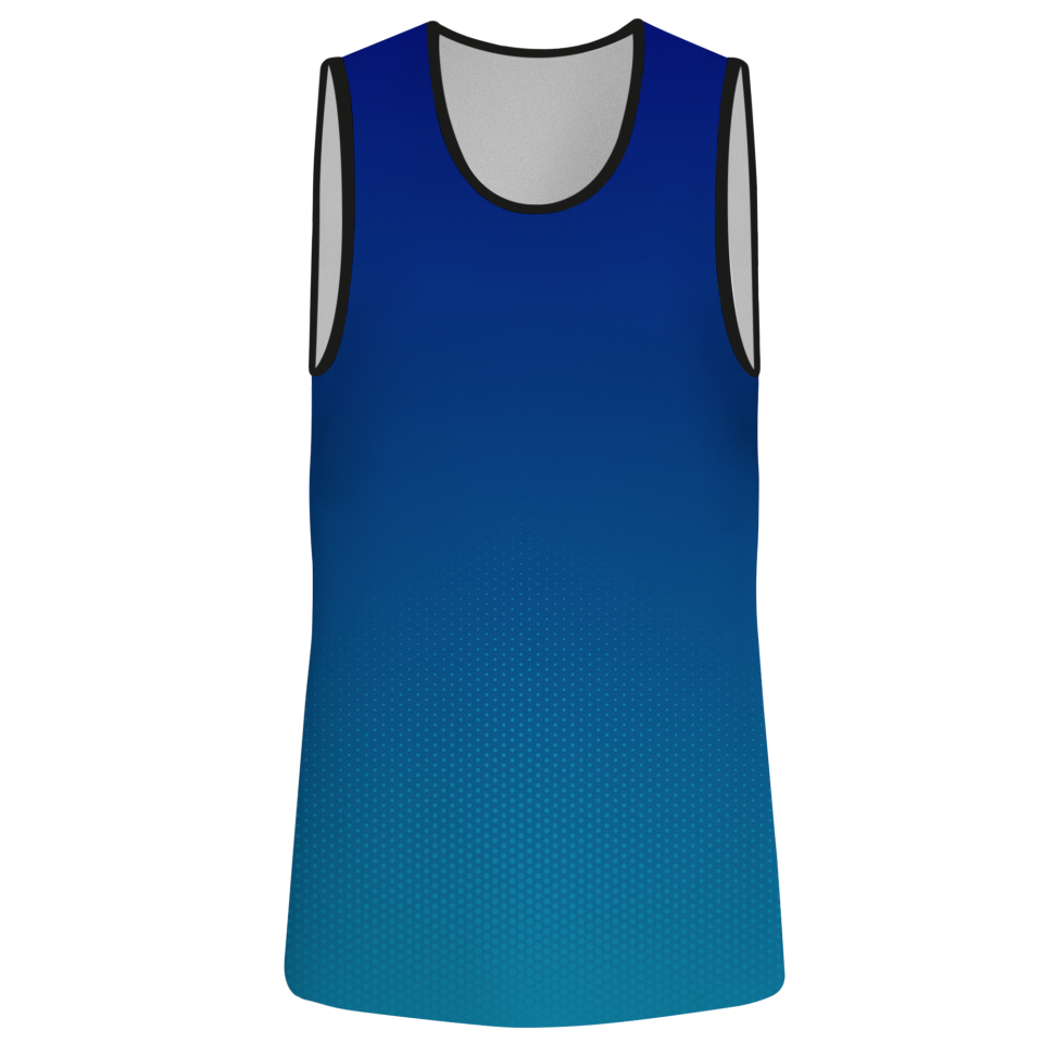 Camiseta voley sin mangas sublimada modelo degradado