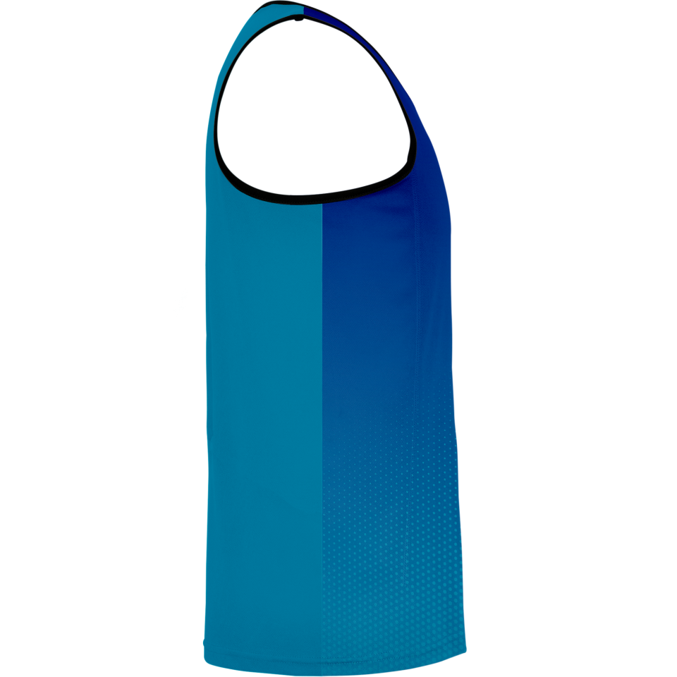 Camiseta voley sin mangas sublimada modelo degradado