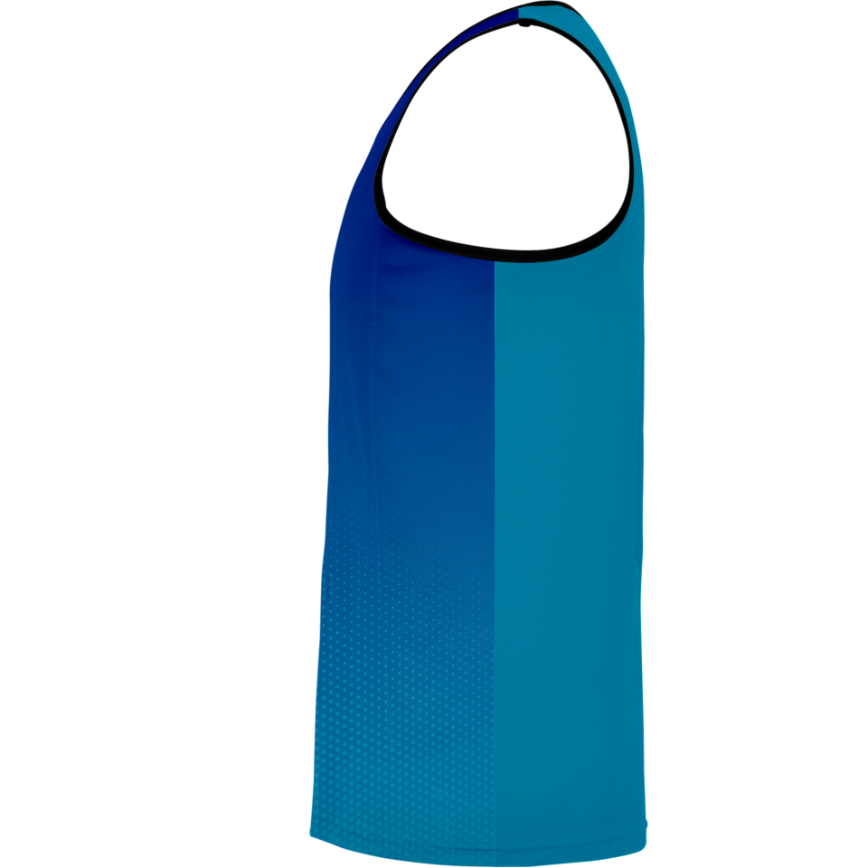 Camiseta voley sin mangas sublimada modelo degradado