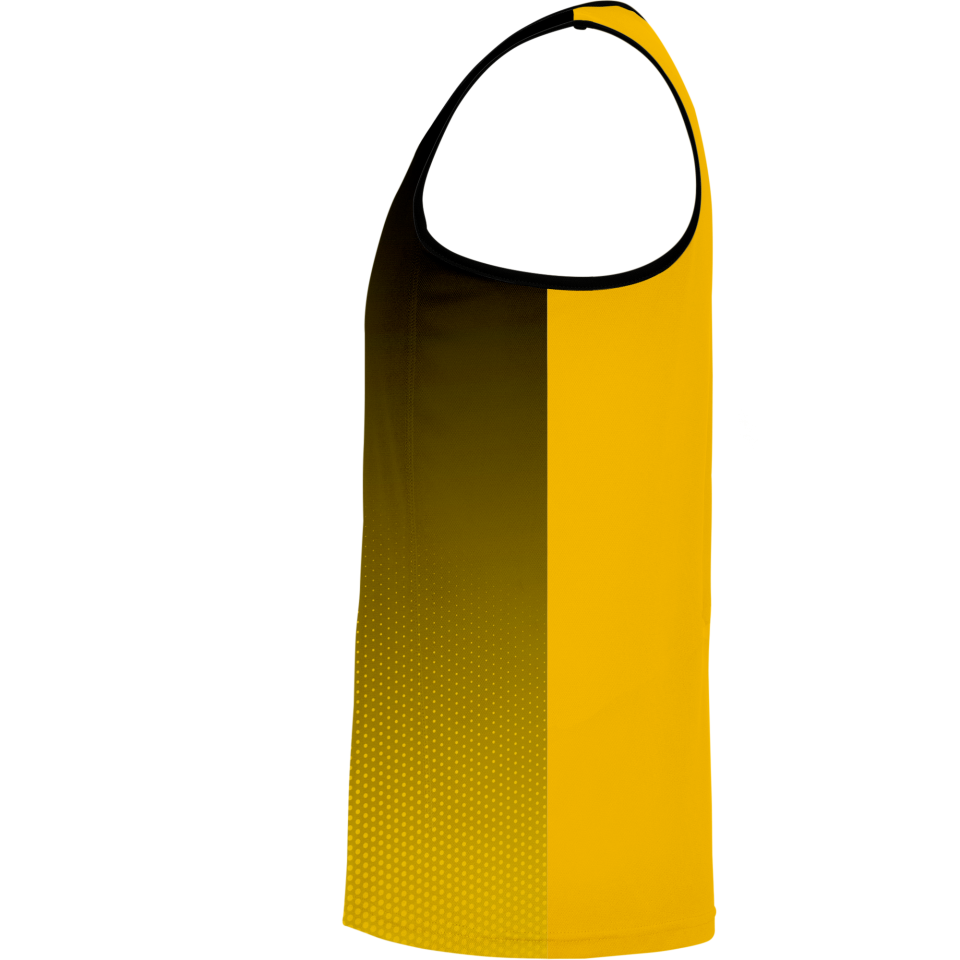 Camiseta voley sin mangas sublimada modelo degradado