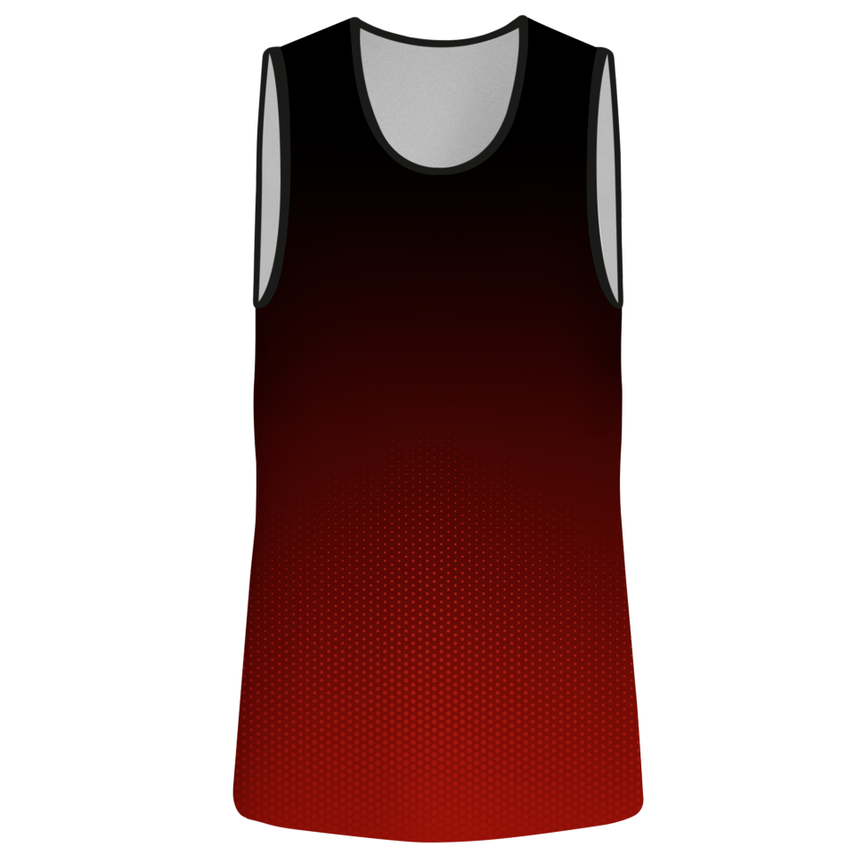 Camiseta voley sin mangas sublimada modelo degradado