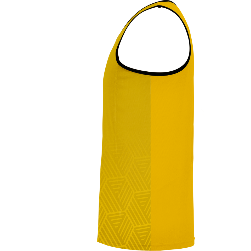 Camiseta voley sin mangas sublimada modelo hexágono