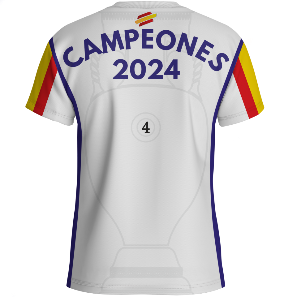 Camiseta Campeones en Alemania UEFA Eurocopa 2024