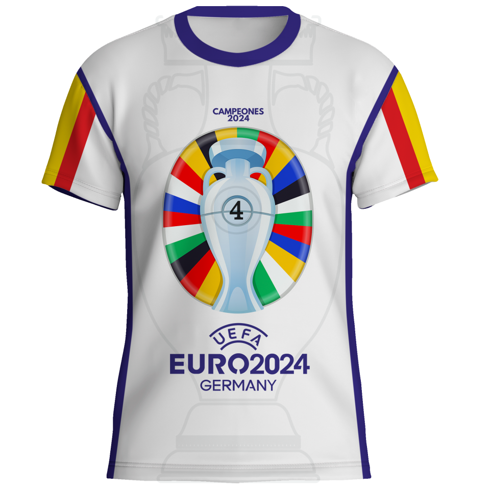 Camiseta Campeones en Alemania UEFA Eurocopa 2024