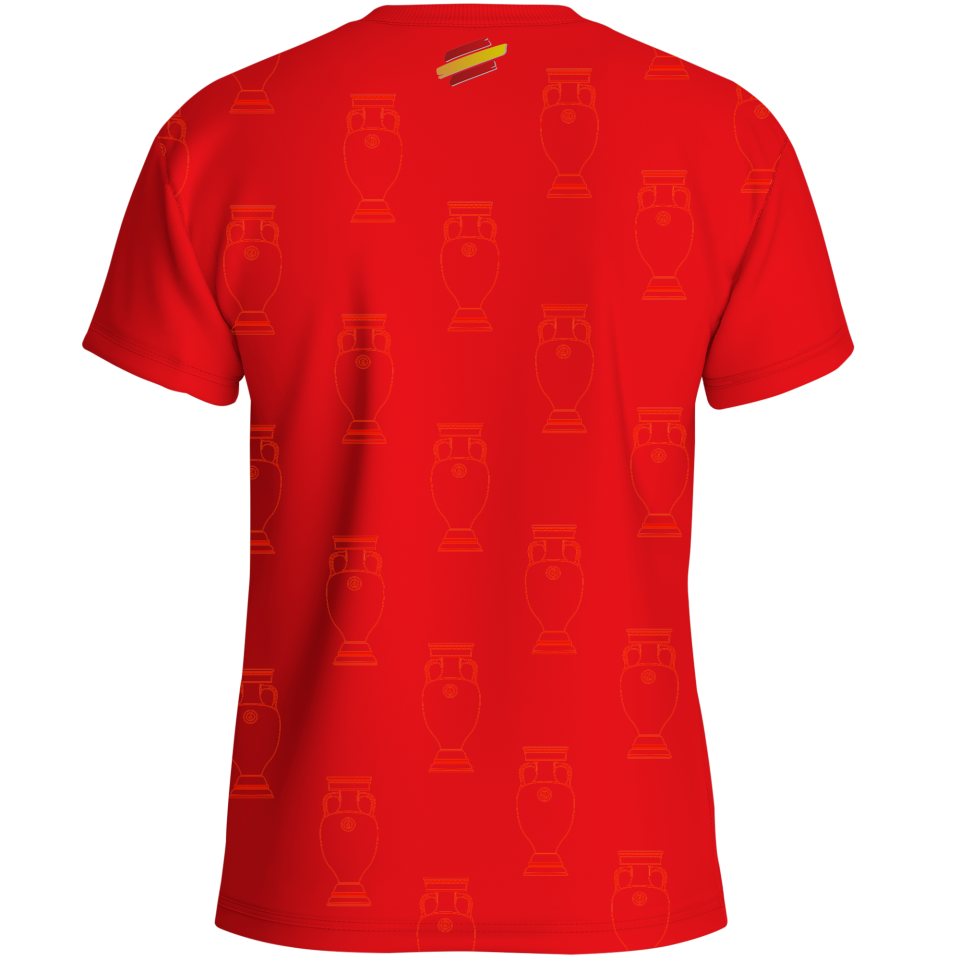 Camiseta España Campeona 4 Eurocopas 2024