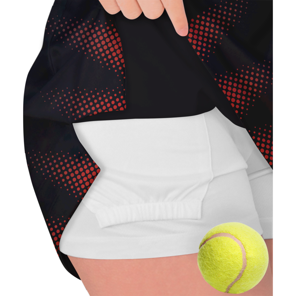 Falda pantalón pádel sublimada modelo puntos