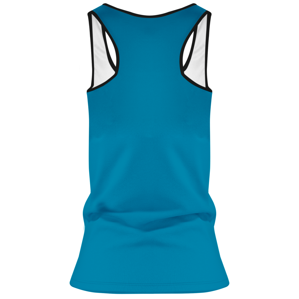 Camiseta pádel mujer tirantes sublimada modelo puntos