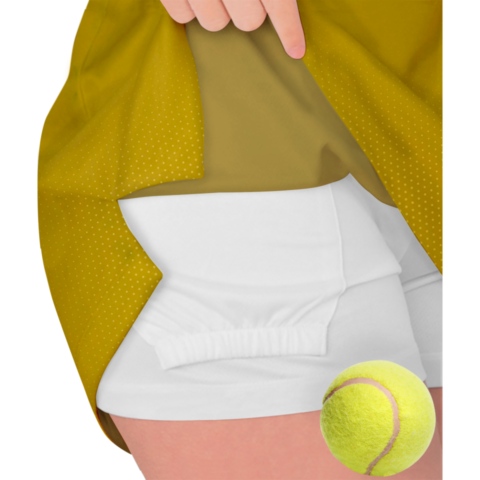 Falda pantalón pádel sublimada modelo degradado