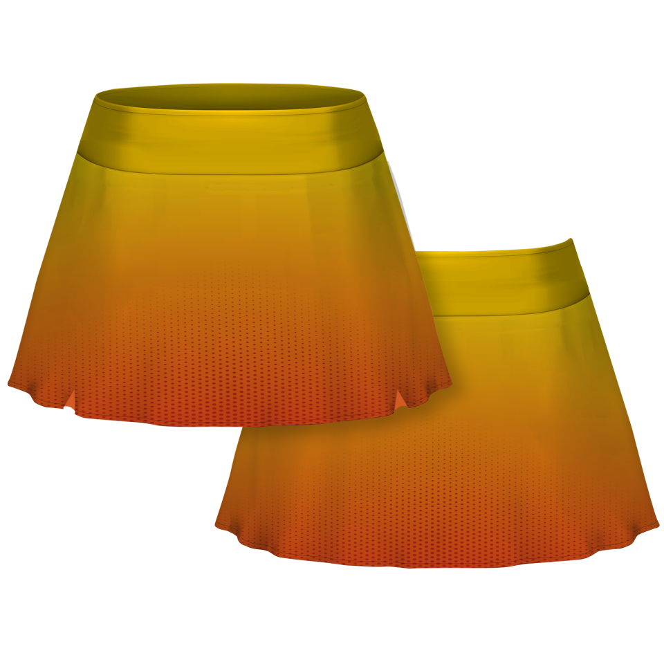 Falda pantalón pádel sublimada modelo degradado