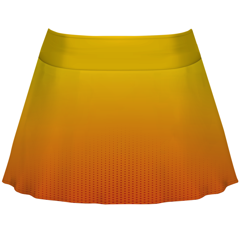 Falda pantalón pádel sublimada modelo degradado