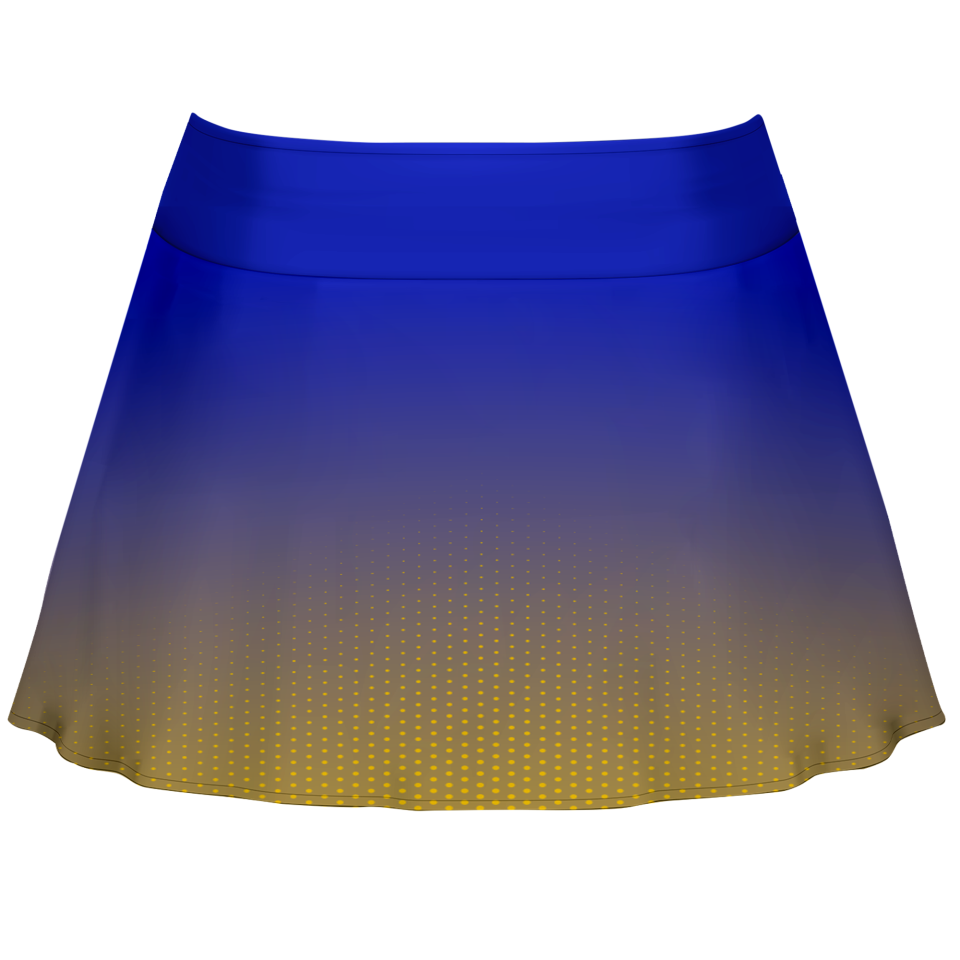 Falda pantalón pádel sublimada modelo degradado