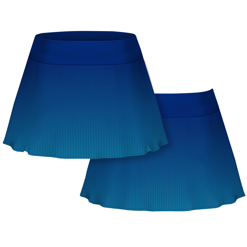 Falda pantalón pádel sublimada modelo degradado